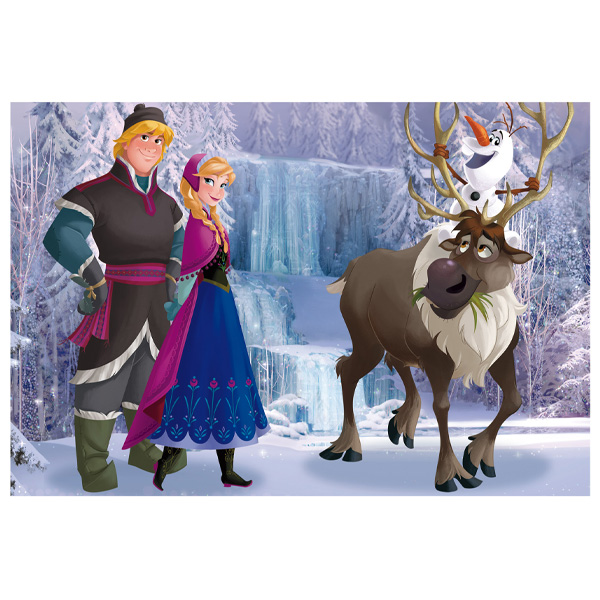 DISNEY PUZZLE DF PLUS 60 FROZEN THE ICELAND - Giocheria