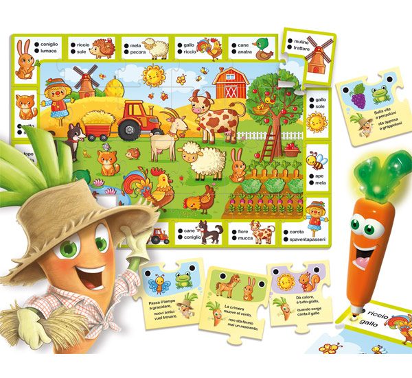 CAROTINA PENNA PARLANTE CAROTINA VA IN CAMPAGNA - Giocheria